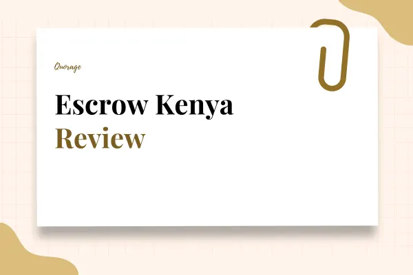 Escrow Kenya Review (Is it legit?)