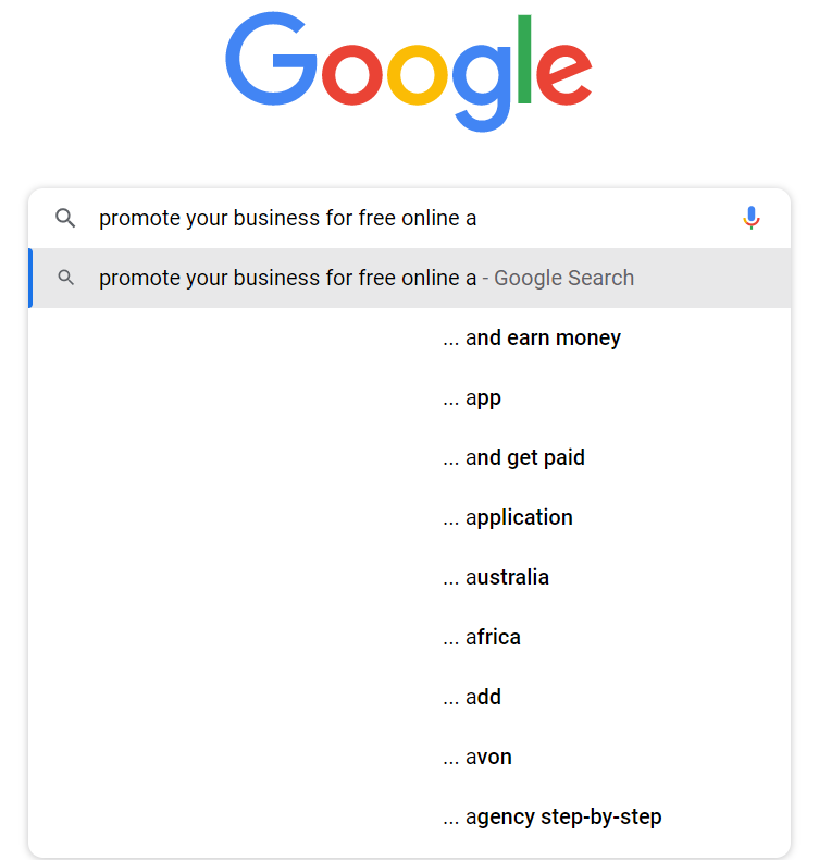 An Alphabet at the End of the Keyword Phrase {screenshot}