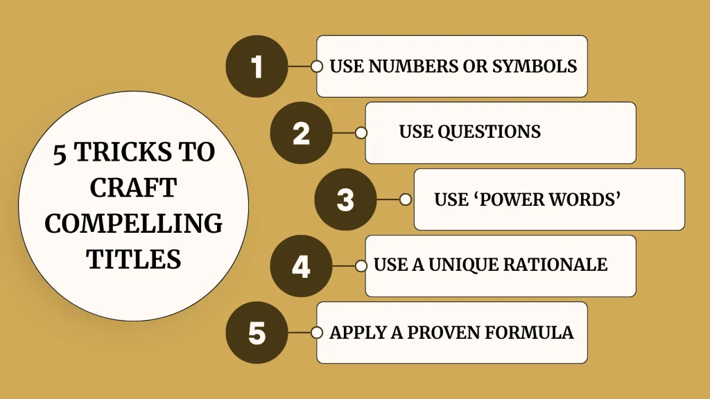 5 Tricks To Craft Compelling Titles {Infographic}