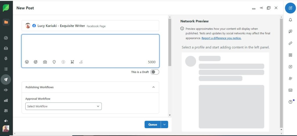 Sproutsocial New Post {Screenshot}