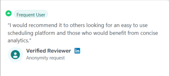 Hootsuite positive review screenshot