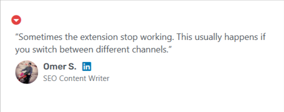 TubeBuddy critical review on Getapp.com {Screenshot}